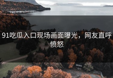 91吃瓜入口现场画面曝光，网友直呼愤怒