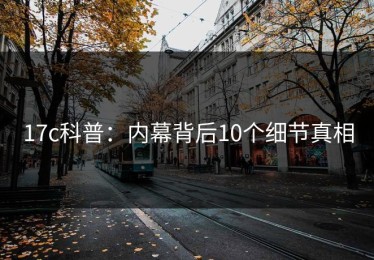 17c科普：内幕背后10个细节真相